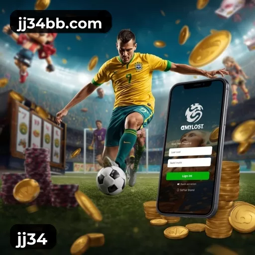 Catálogo de 2.547 jogos da jj34 incluindo Pragmatic Play e Evolution Gaming